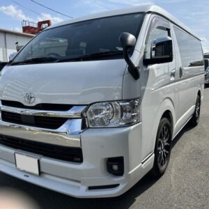 2024 Toyota Hiace Wagon pearl gasoline used car Japan export