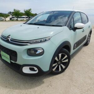 2018 Citroen C3 green gasoline used car Japan export
