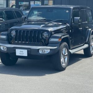 2020 Chrysler Jeep Jeep Wrangler Unlimited black gasoline used car Japan export