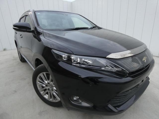 Ref:AUX-23576655 TOYOTA HARRIER 2014 1 2014 Toyota Harrier black gasoline used car Japan export