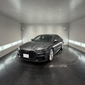 2018 Audi A7 Sportback gray gasoline used car Japan export