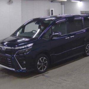 2021 Toyota Voxy black gasoline used car Japan export