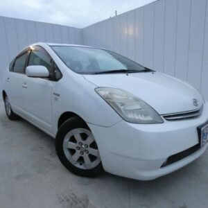 2009 Toyota Prius white gasoline used car Japan export