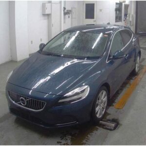 2017 Volvo V40 blue diesel used car Japan export