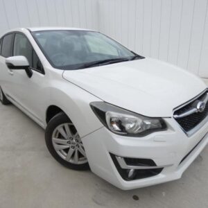 2015 Subaru Impreza Sports white gasoline used car Japan export