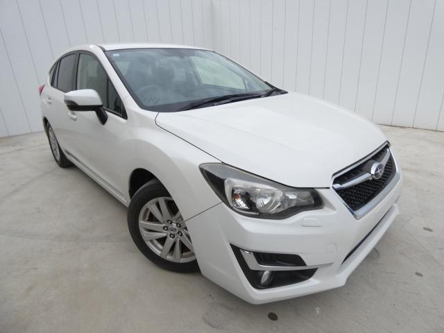 Ref:AUX-23576759 SUBARU IMPREZA SPORTS 2015 1 2015 Subaru Impreza Sports white gasoline used car Japan export
