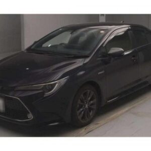 2020 Toyota Corolla black gasoline used car Japan export