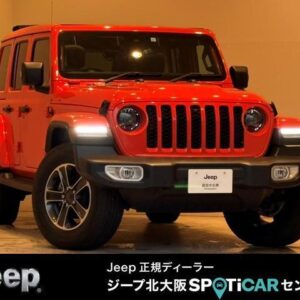 2023 Chrysler Jeep Jeep Wrangler Unlimited orange gasoline used car Japan export