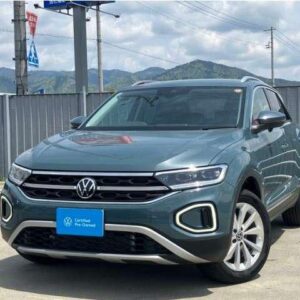 2025 Volkswagen T-Roc blue gasoline used car Japan export