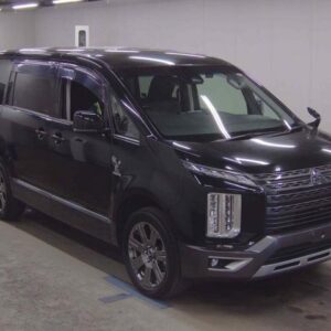 2021 Mitsubishi Delica D:5 black diesel used car Japan export