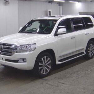 2020 Toyota Land Cruiser pearl gasoline used car Japan export