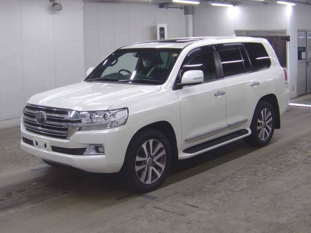 Ref:AUX-23581070 TOYOTA LAND CRUISER 2020 1 2020 Toyota Land Cruiser pearl gasoline used car Japan export