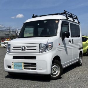 2021 Honda N-Van white gasoline used car Japan export