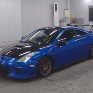 2001 Toyota Celica blue gasoline used car Japan export