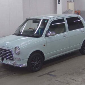 2003 Daihatsu Mira Gino blue gasoline used car Japan export