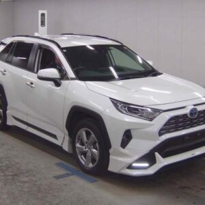 2021 Toyota Rav4 pearl gasoline used car Japan export