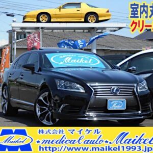 2014 Lexus Ls black hybrid used car Japan export