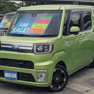 2017 Daihatsu Wake green gasoline used car Japan export