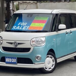 2017 Daihatsu Move Canbus blue gasoline used car Japan export