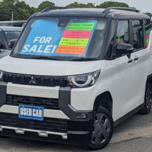 2024 Mitsubishi Delica Mini white hybrid used car Japan export