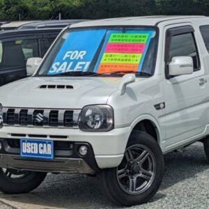 2017 Suzuki Jimny white gasoline used car Japan export