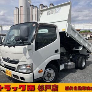 2015 Hino Dutro white diesel used car Japan export