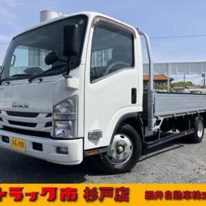2019 Isuzu Elf Truck white diesel used car Japan export