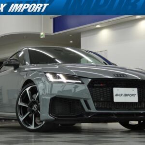 2022 Audi Tt Rs Coupe gray gasoline used car Japan export