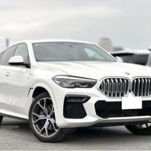 2023 Bmw X6 white diesel used car Japan export