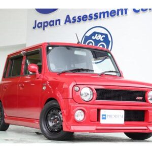 2005 Suzuki Alto Lapin red gasoline used car Japan export