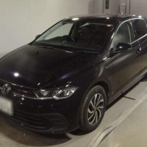 2024 Volkswagen Polo black gasoline used car Japan export