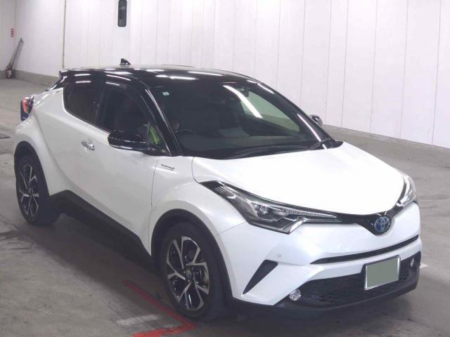 Ref:AUX-23596425 TOYOTA C-HR 2017 1 2017 Toyota C-Hr pearl gasoline used car Japan export