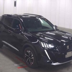 2023 Peugeot 2008 black diesel used car Japan export