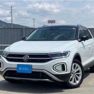 2025 Volkswagen T-Roc white diesel used car Japan export