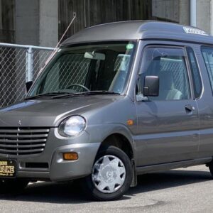 1998 Mitsubishi Minica Toppo gray gasoline used car Japan export