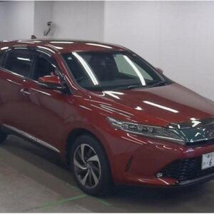 2017 Toyota Harrier red gasoline used car Japan export