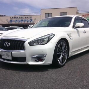 2015 Nissan Fuga Hybrid pearl gasoline used car Japan export