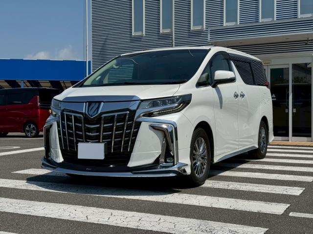 Ref:AUX-23609794 TOYOTA ALPHARD HYBRID 2023 1 2023 Toyota Alphard Hybrid pearl hybrid used car Japan export