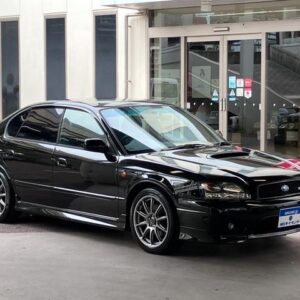 2002 Subaru Legacy B4 black gasoline used car Japan export