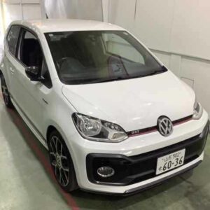 2018 Volkswagen Up! white gasoline used car Japan export