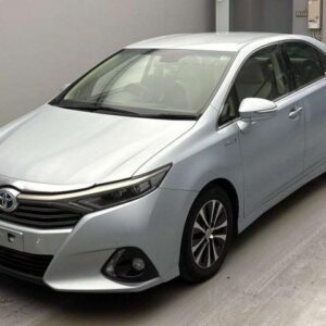 2013 Toyota Sai blue gasoline used car Japan export