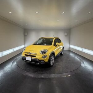 2017 Fiat 500X yellow gasoline used car Japan export