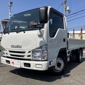 2020 Isuzu Elf Truck white diesel used car Japan export