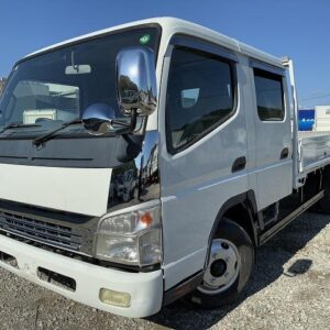 2006 Mitsubishi Fuso Canter white diesel used car Japan export