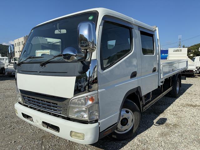 Ref:AUX-23616327 MITSUBISHI FUSO CANTER 2006 1 2006 Mitsubishi Fuso Canter white diesel used car Japan export