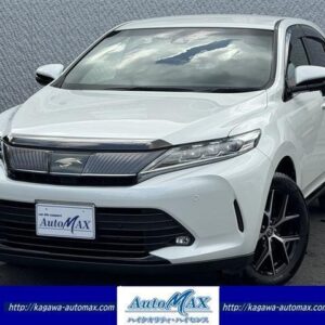 2019 Toyota Harrier pearl gasoline used car Japan export