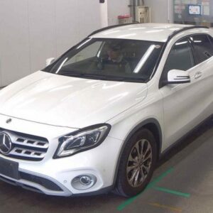 2017 Mercedes Benz Gla-Class white gasoline used car Japan export
