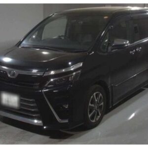 2018 Toyota Voxy black gasoline used car Japan export