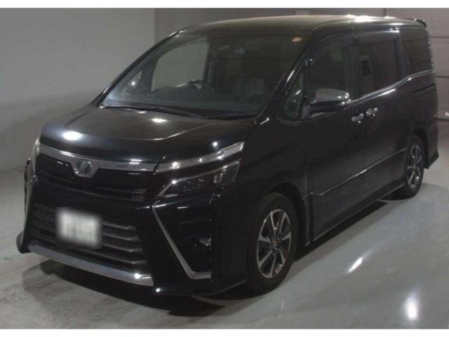 Ref:AUX-23616572 TOYOTA VOXY 2018 1 2018 Toyota Voxy black gasoline used car Japan export