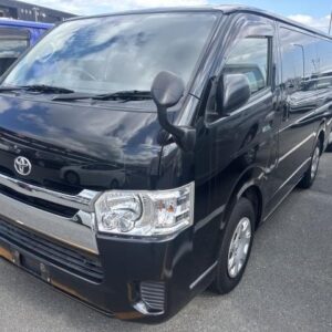 2015 Toyota Regius Ace Van black diesel used car Japan export